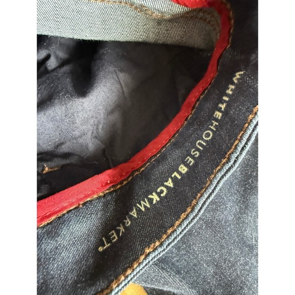 White House Black Market The Skinny Ankle Jeans Dark Wash Size 4 Womens Denim - Picture 6 of 6